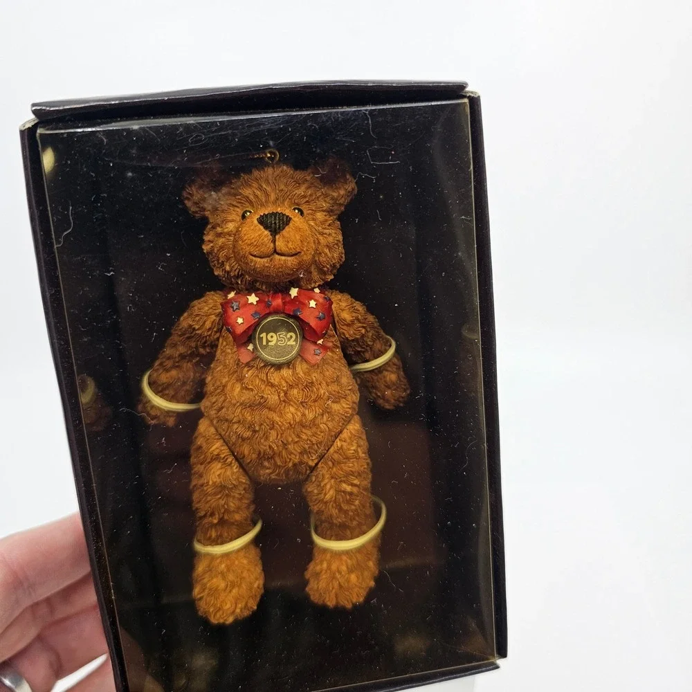 Wish Bear Ornament Commemorating the 100th Anniversary of Teddy Bear 2002